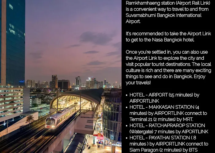 Hotel Nasa - Airport Rail Link Ramkhamhang Banguecoque